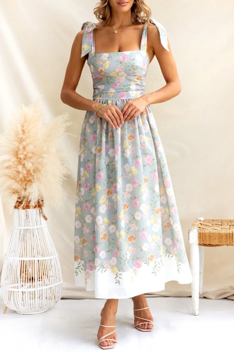 Rochie FLORELE SKY, Culoare: albastru, IVET.RO - Reduceri de până la -80%