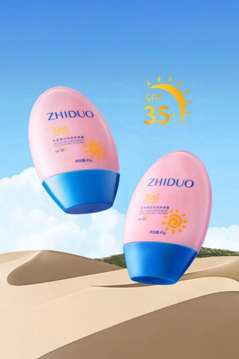 Cremă de protecție solară ZHIDUO 3in1 SPF 35IVET.RO - Reduceri de până la -80%