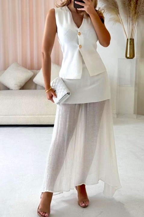 Set TULUNA WHITE, Culoare: alb, IVET.RO - Reduceri de până la -80%