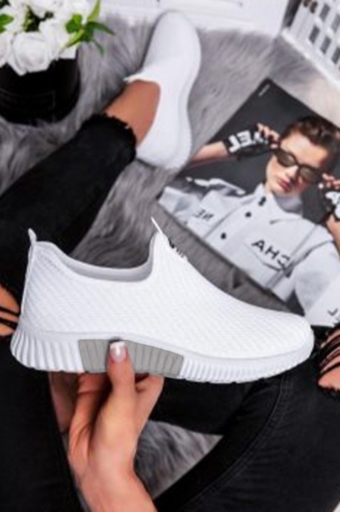 Adidași damă JONELFA WHITE, Culoare: alb, IVET.RO - Reduceri de până la -80%