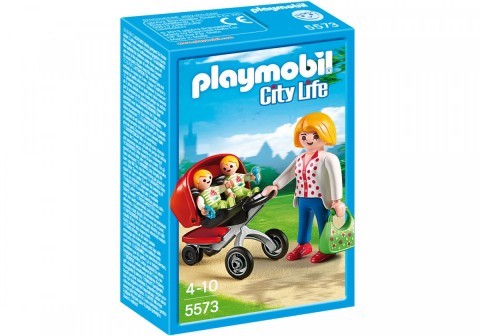 Set cu figurine City Life 5573 Cărucior pentru gemeniIVET.RO - Reduceri de până la -80%