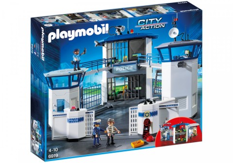 Set cu figurine City Action 6919 Comisariat de poliție cu închisoareIVET.RO - Reduceri de până la -80%