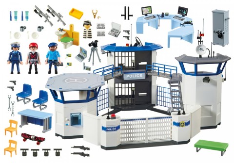 Set cu figurine City Action 6919 Comisariat de poliție cu închisoareIVET.RO - Reduceri de până la -80%