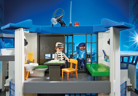 Set cu figurine City Action 6919 Comisariat de poliție cu închisoareIVET.RO - Reduceri de până la -80%