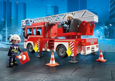 Set cu figurine City Action 9463 Mașină de pompieri cu scarăIVET.RO - Reduceri de până la -80%