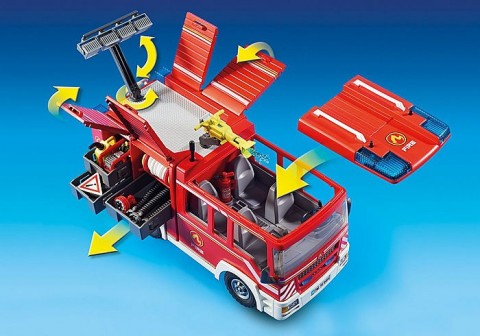 Set cu figurine City Action 9464 Vehicul de salvare al pompierilorIVET.RO - Reduceri de până la -80%