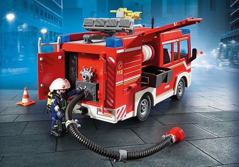 Set cu figurine City Action 9464 Vehicul de salvare al pompierilorIVET.RO - Reduceri de până la -80%