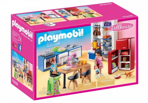 Set cu figurine Dollhouse 70206 Bucătăria familieiIVET.RO - Reduceri de până la -80%