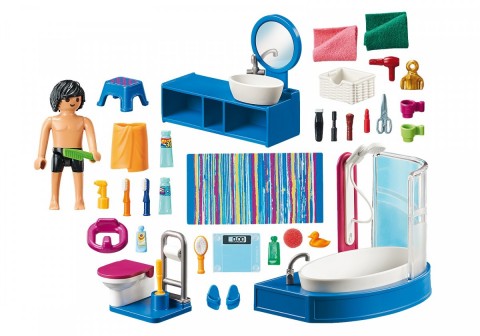 Set cu figurine Dollhouse 70211 Baie cu cadăIVET.RO - Reduceri de până la -80%