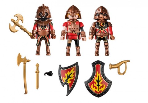 Set de figurine Novelmore 70672 Trei Războinici BurnhamIVET.RO - Reduceri de până la -80%