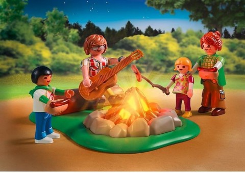 Set de cărămizi cu figurine Family Fun 71001 Căsuța din copac cu toboganIVET.RO - Reduceri de până la -80%