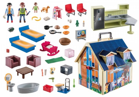 Set figurine Dollhouse 70985 Căsuță portabilă pentru păpușiIVET.RO - Reduceri de până la -80%