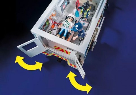 Set de figurine City Action 70936 Ambulanță de urgență: US AmbulanceIVET.RO - Reduceri de până la -80%