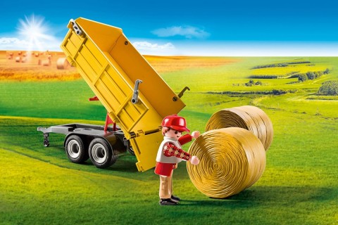 Set figurine Country 9317 Tractor cu remorcăIVET.RO - Reduceri de până la -80%