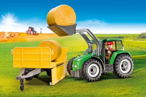 Set figurine Country 9317 Tractor cu remorcăIVET.RO - Reduceri de până la -80%