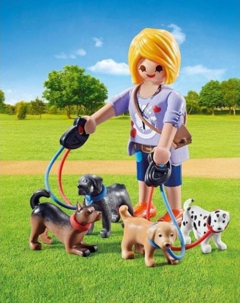 Set de figurine Special Plus 70883 Îngrijitoarea de câiniIVET.RO - Reduceri de până la -80%