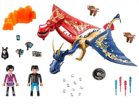 Set cu figurine Dragons 71080 Cele Nouă Sfere - Wu & Wei și JunIVET.RO - Reduceri de până la -80%