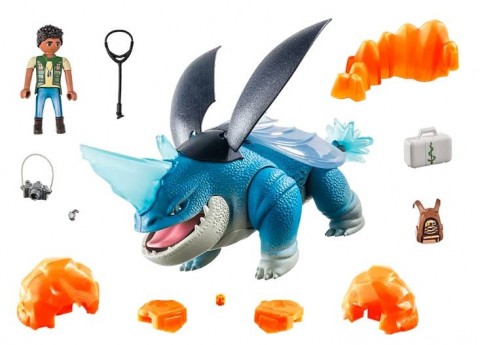 Set cu figurine Dragons 71082 Plowhorn & D'AngeloIVET.RO - Reduceri de până la -80%