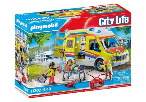 Set City Life 71202 Ambulanță cu lumină și sunetIVET.RO - Reduceri de până la -80%