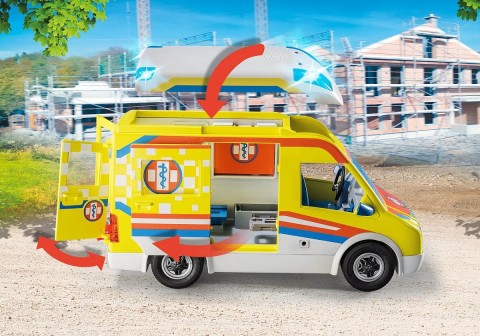 Set City Life 71202 Ambulanță cu lumină și sunetIVET.RO - Reduceri de până la -80%