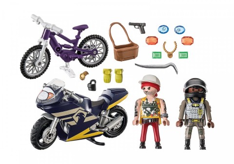 Setul cu figurine City Action 71255 Starter Pack Unitatea specială cu hoțul de bijuteriiIVET.RO - Reduceri de până la -80%