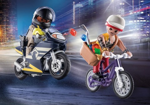 Setul cu figurine City Action 71255 Starter Pack Unitatea specială cu hoțul de bijuteriiIVET.RO - Reduceri de până la -80%