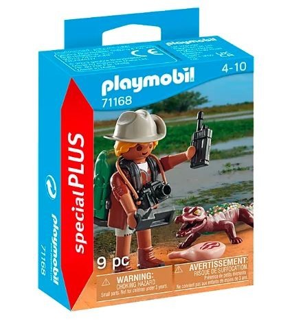 Set cu figurina Special Plus 71168 Cercetător cu aligatorIVET.RO - Reduceri de până la -80%