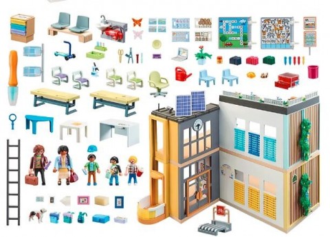 Set cu figurine City Life 7132 7 Școala mareIVET.RO - Reduceri de până la -80%