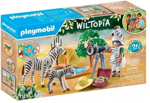Set cu figurine Wiltopia 71295 Excursie cu fotografa de animaleIVET.RO - Reduceri de până la -80%