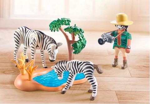 Set cu figurine Wiltopia 71295 Excursie cu fotografa de animaleIVET.RO - Reduceri de până la -80%
