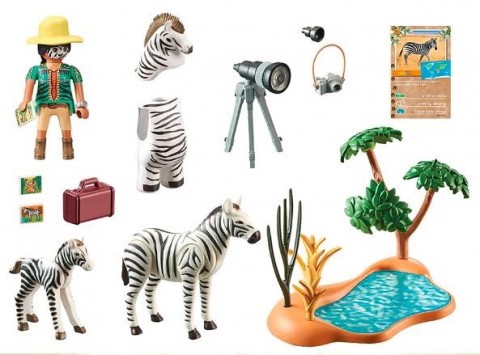 Set cu figurine Wiltopia 71295 Excursie cu fotografa de animaleIVET.RO - Reduceri de până la -80%