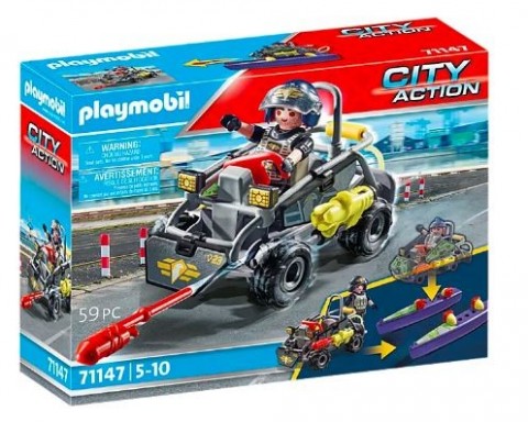 Set cu figurina City Action 71147 Quad de teren al unității specialeIVET.RO - Reduceri de până la -80%