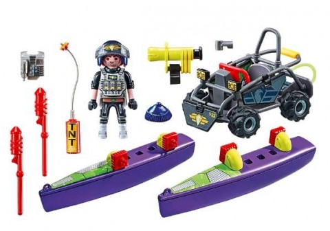 Set cu figurina City Action 71147 Quad de teren al unității specialeIVET.RO - Reduceri de până la -80%