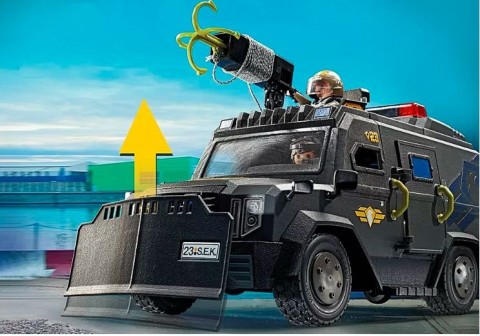 Set cu vehicul City Action 71144 Vehicul de teren al unității specialeIVET.RO - Reduceri de până la -80%