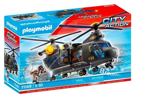 Set City Action 71149 Elicopter de salvare al unității specialeIVET.RO - Reduceri de până la -80%