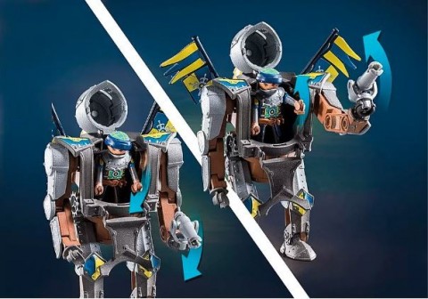 Set cu figurine Novelmore 71300 Robot de luptăIVET.RO - Reduceri de până la -80%