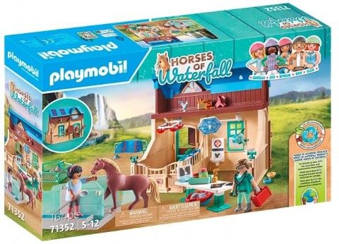 Set cu figurine Horses 71352 Hipoterapie și clinică veterinară pentru animaleIVET.RO - Reduceri de până la -80%