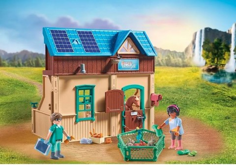 Set cu figurine Horses 71352 Hipoterapie și clinică veterinară pentru animaleIVET.RO - Reduceri de până la -80%