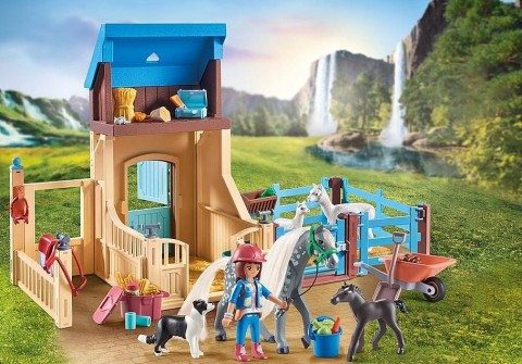 Set de figurine Horses 71353 Amelia și Whisper cu box pentru grajduriIVET.RO - Reduceri de până la -80%