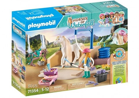 Set cu figurine Horses 71354 Isabella și Lioness în zona de spălare a cailorIVET.RO - Reduceri de până la -80%