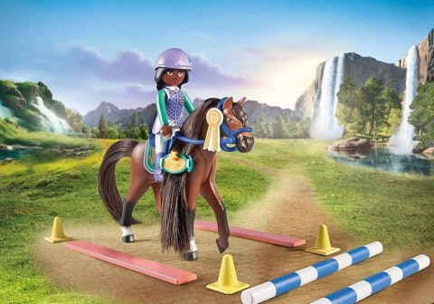 Set cu figurine Horses 71355 Zoe și Blaze cu obstacoleIVET.RO - Reduceri de până la -80%