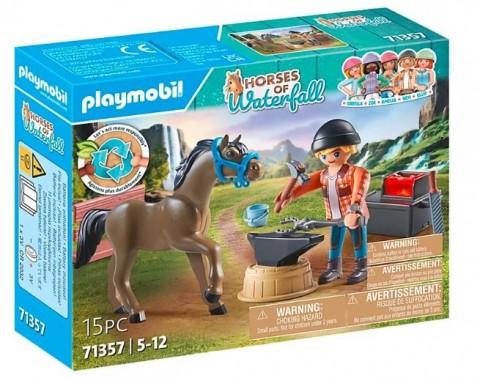 Set cu figurine Horses 71357 Kowal Ben și AchillesIVET.RO - Reduceri de până la -80%