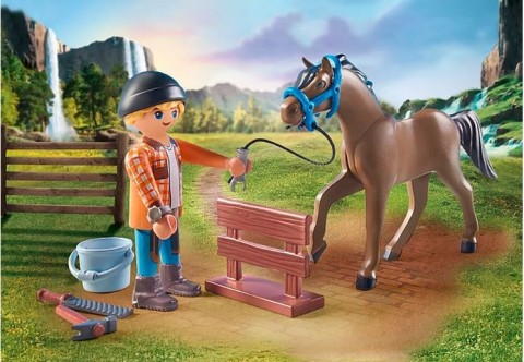 Set cu figurine Horses 71357 Kowal Ben și AchillesIVET.RO - Reduceri de până la -80%
