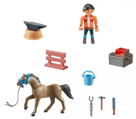 Set cu figurine Horses 71357 Kowal Ben și AchillesIVET.RO - Reduceri de până la -80%
