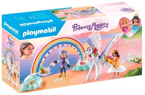 Set cu figurine Princess Magic 71361 Pegas ceresc cu curcubeuIVET.RO - Reduceri de până la -80%