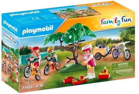 Set cu figurine Family Fun 71426 Excursie cu bicicletele de munteIVET.RO - Reduceri de până la -80%