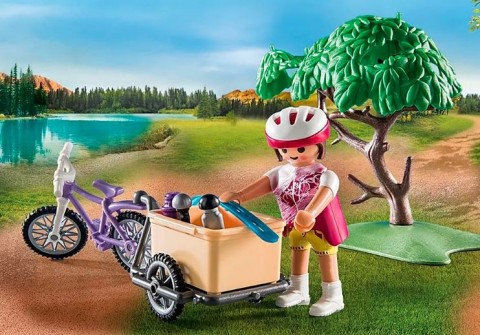 Set cu figurine Family Fun 71426 Excursie cu bicicletele de munteIVET.RO - Reduceri de până la -80%