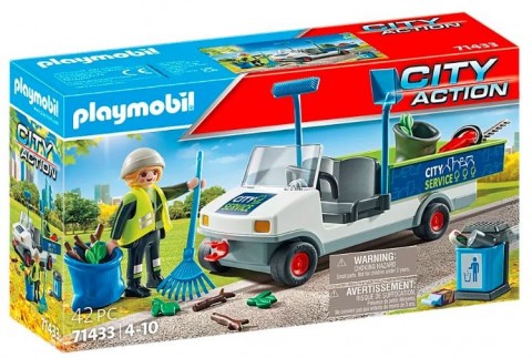 Set cu figurine City Action 71433 Curățenie în oraș cu mașina electricăIVET.RO - Reduceri de până la -80%