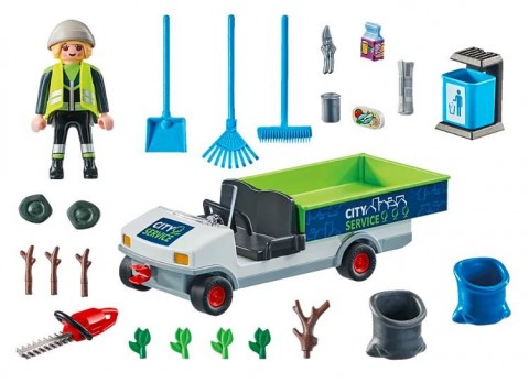 Set cu figurine City Action 71433 Curățenie în oraș cu mașina electricăIVET.RO - Reduceri de până la -80%
