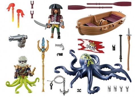 Set cu figurine Pirates 71419 Lupta cu caracatița giganticăIVET.RO - Reduceri de până la -80%